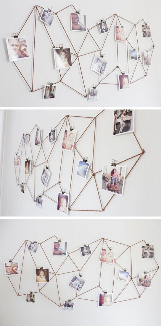 Geometric Photo Display