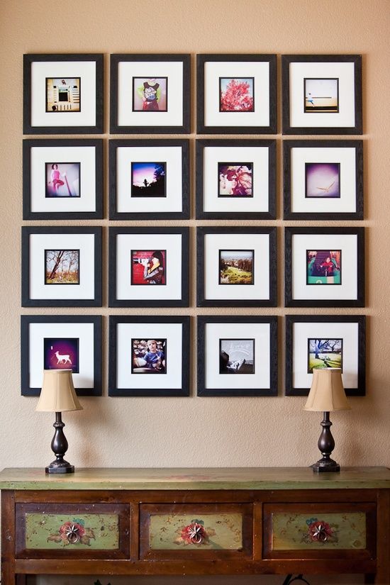 Wall of Instagram Photos
