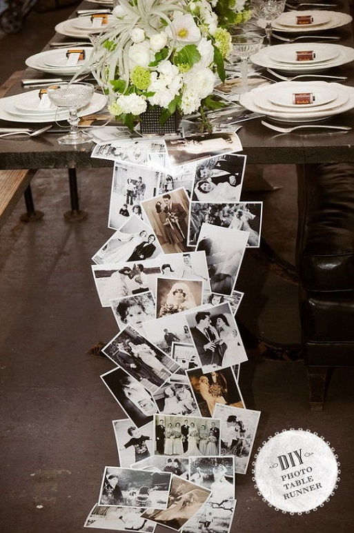 Photo Table Runner