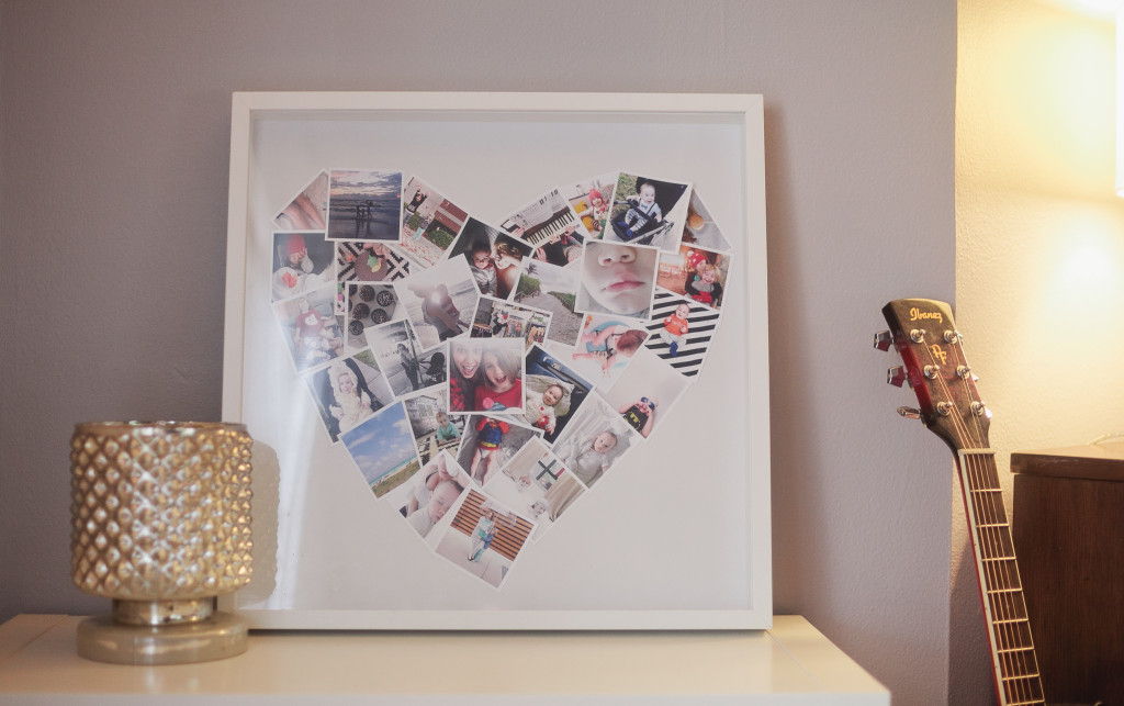 Heart Mini Photo Collage