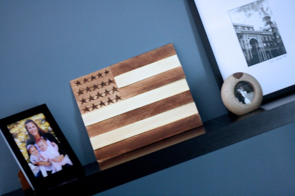 Wood Shim Flag