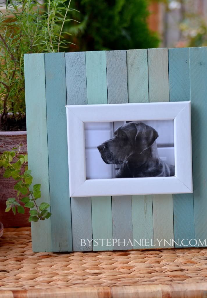 Wooden Shim Picture Frame