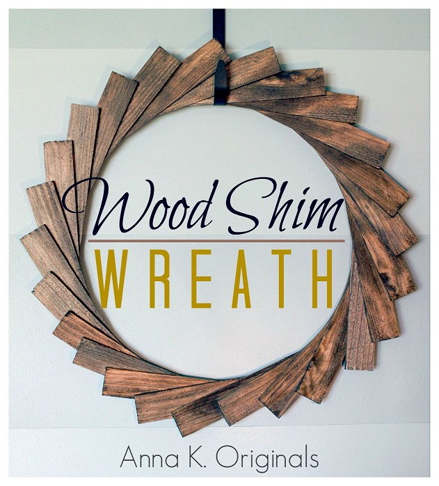 Wood Shim Wreath