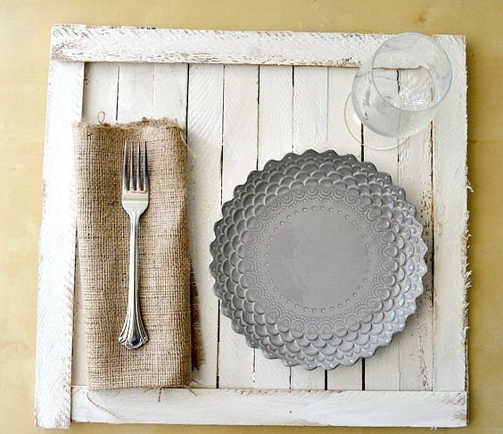 Rustic Tabletop Tray