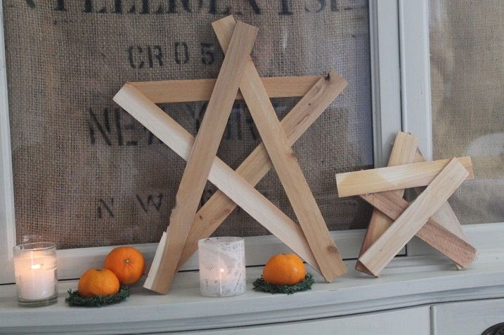 Wood Shim Stars and Bursts