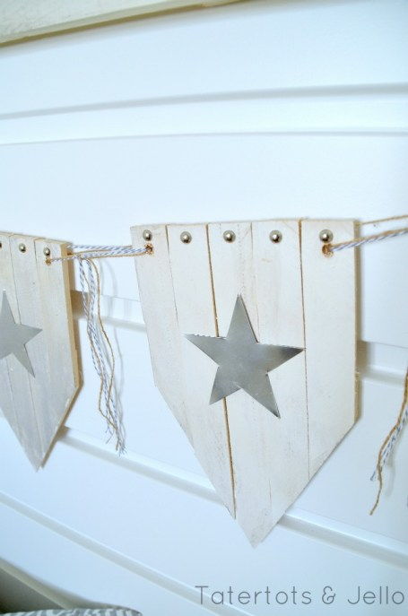 Wood Shim Star Bunting