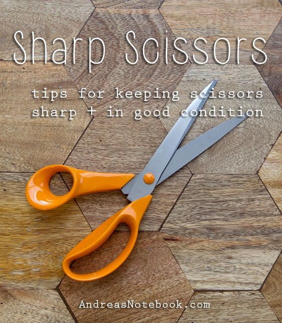 How to Keep Scissors Sharp