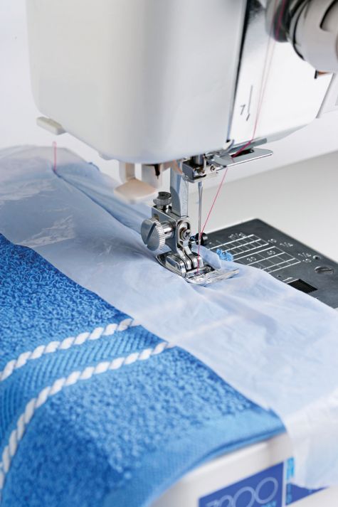 Reuse Plastic Bags for Smooth Sewing