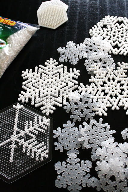 Plastic Beads Snowflake