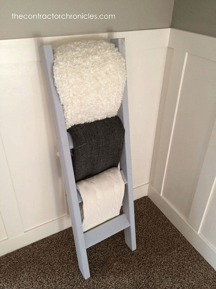 Easy Blanket Ladder