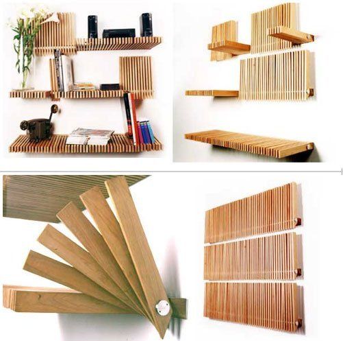 Folding Bookshelves