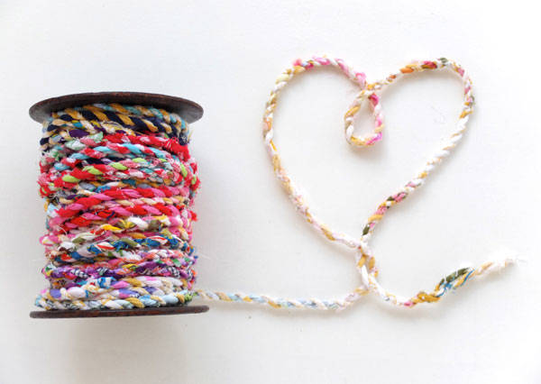 Scrap Fabric Twine