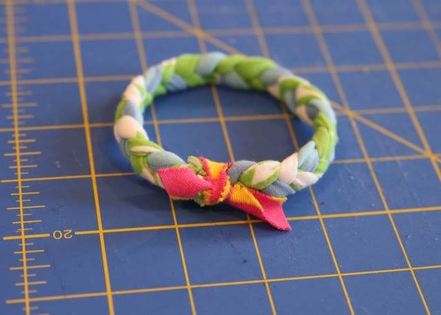 Recycled T-Shirt Bangles