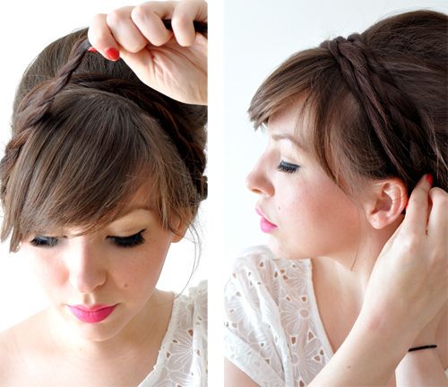 Voluminous Braided Updo