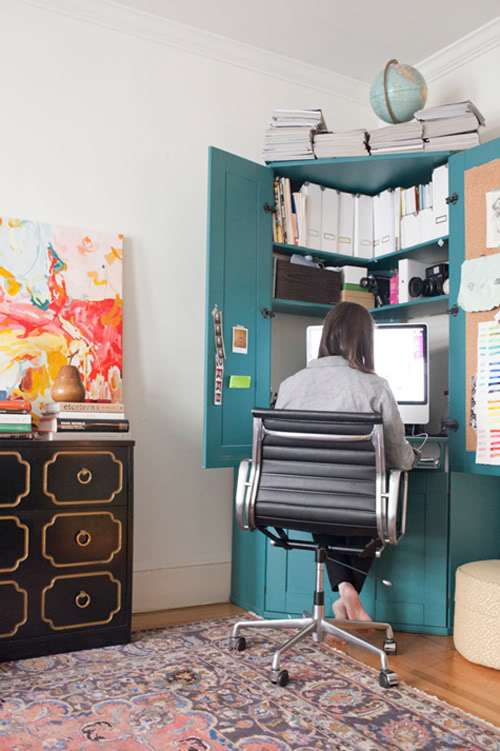 Simple Corner Home Office