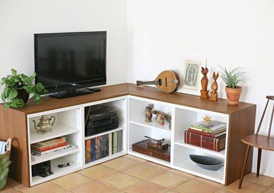 Better than Besta Corner Shelf System