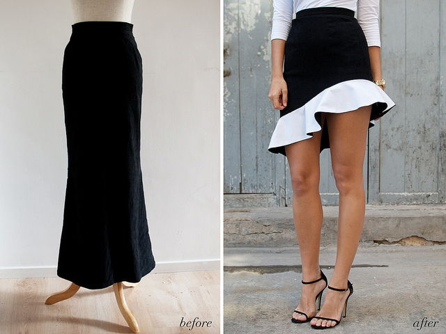 Balenciaga Inspired Ruffle Skirt
