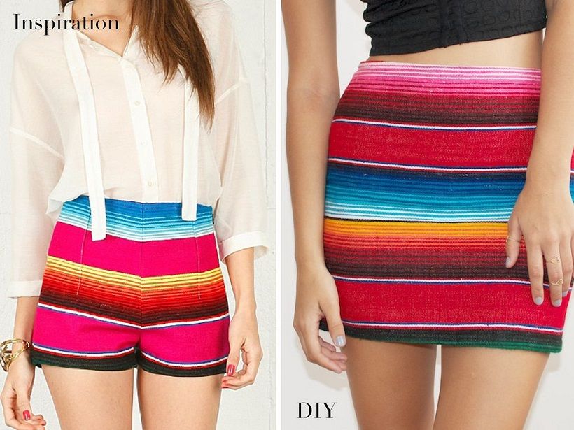 Mara Hoffman Inspired Miniskirt