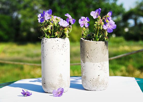 Concrete Vases