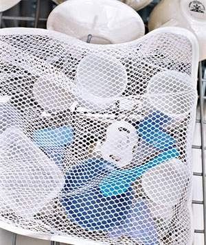 Laundry Bag as Dishwashing Aid
