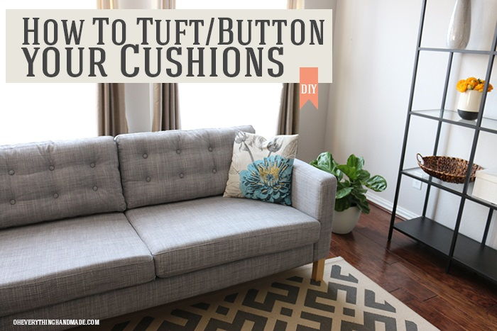 Turf/Button Your Cushions