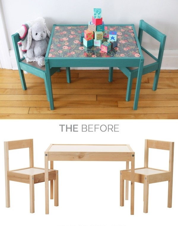 Kids Table Makeover