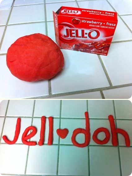 Fun with Jell-Doh