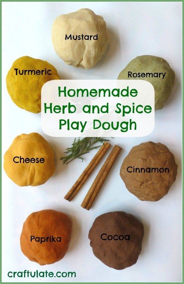 Herb and Spice Play Dough