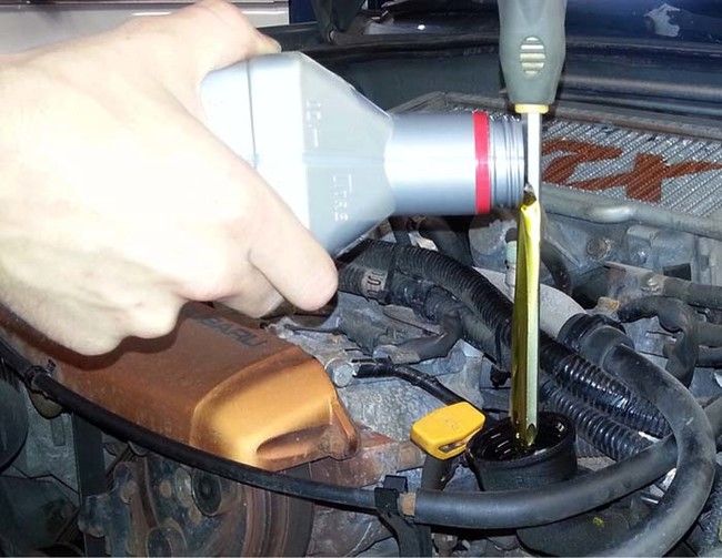 Don't have a funnel, you can still change your oil with a screwdriver