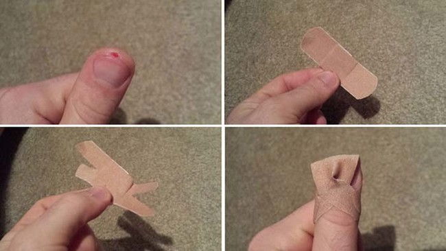 How to Attach a Bandage to Your Thumb so it Does Not Fall Off