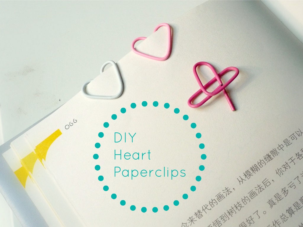 Heart Shaped Paperclips
