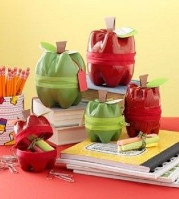 Recycled Soda Bottle Apple Containers