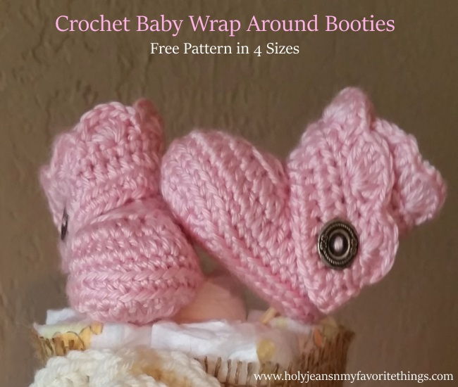Wrap Around Baby Booties