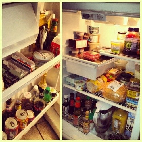 Avoid buying food you already have, take a photo of your fridge before you go grocery shopping