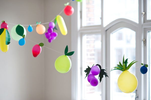 Fruit Balloons Garland