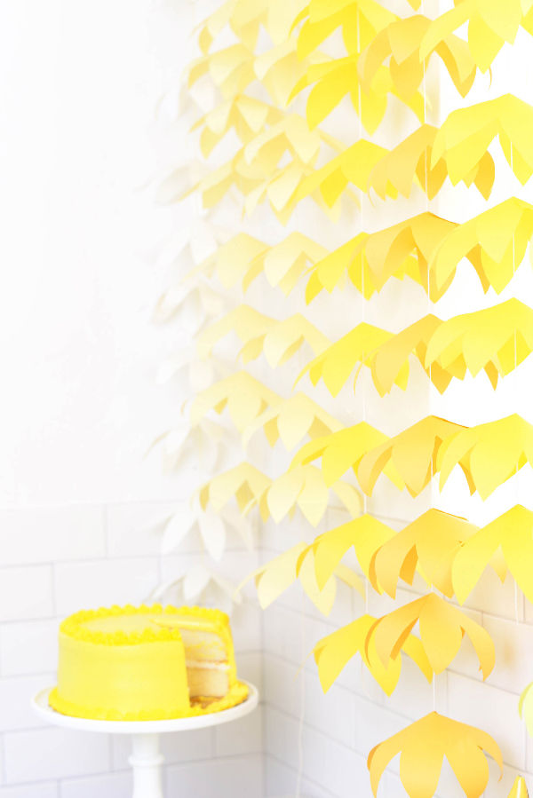 Hanging Flower Garland