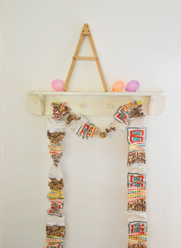 Cocktail Napkin Garland