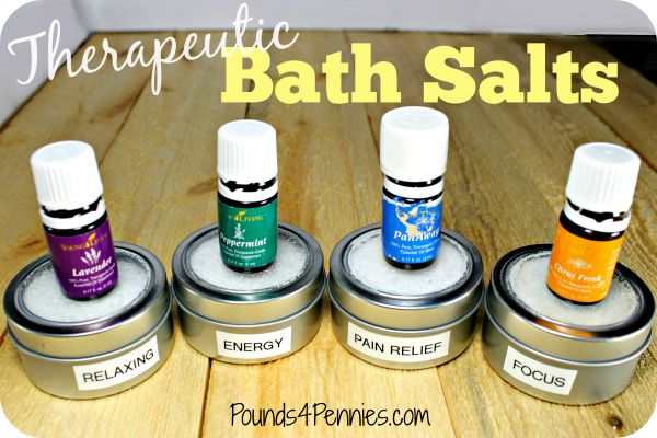 Homemade Therapeutic Bath Salts