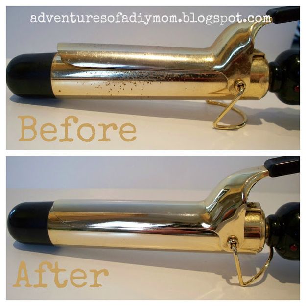 How to Clean Your Curling Iron
