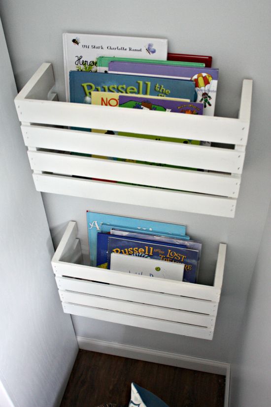 Crate Book Storage