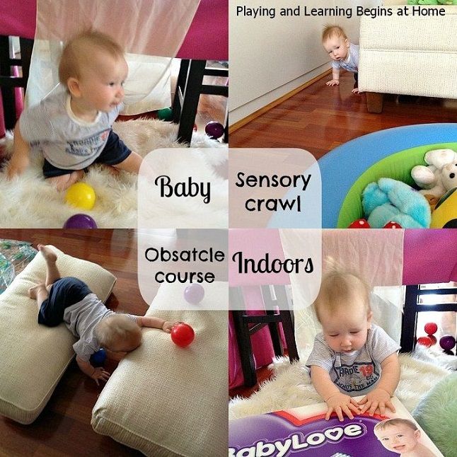 Baby Sensory Crawl Obstacle Course