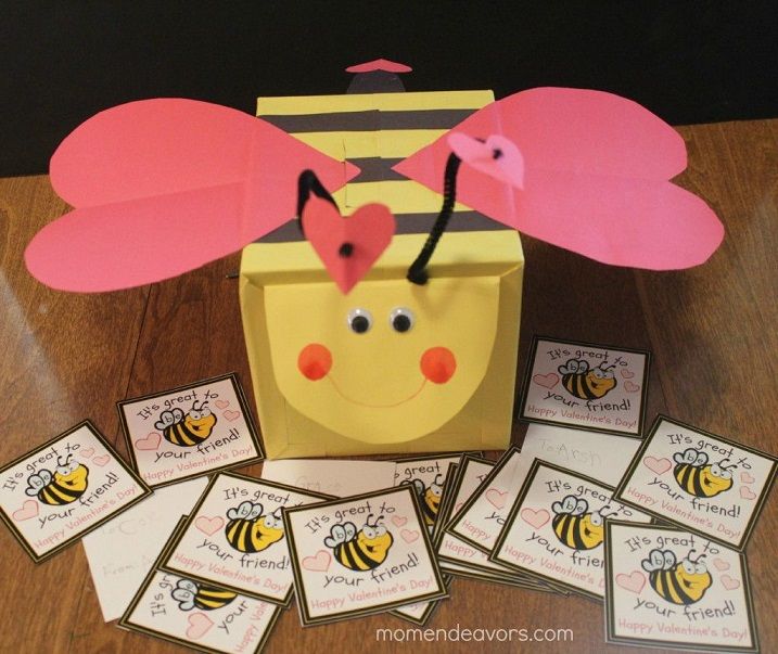 Bee Valentine's Mailbox