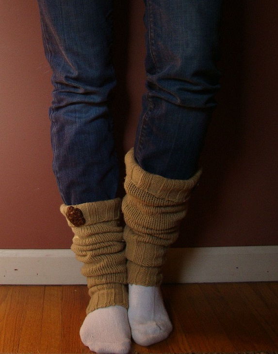 How to Make Leg Warmers from an Old Sweater