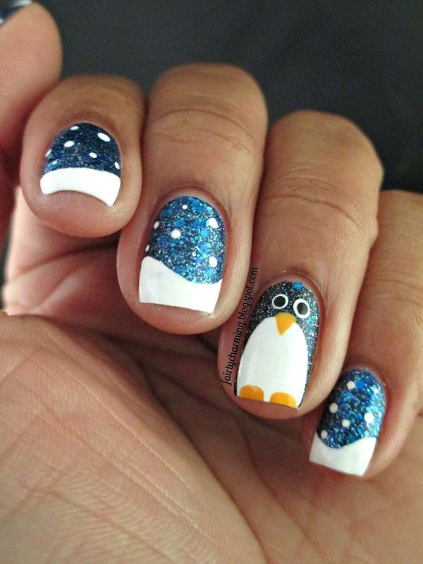A Shimmery Penguin