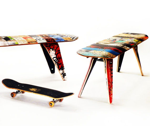 Skateboard Bench