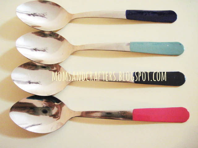 Enameled Spoons