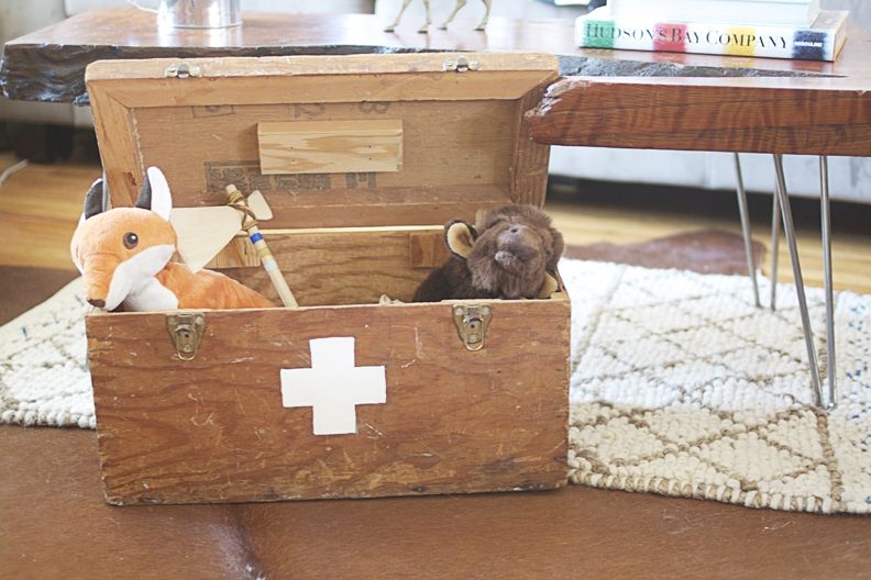 Revamped Vintage Tool Box