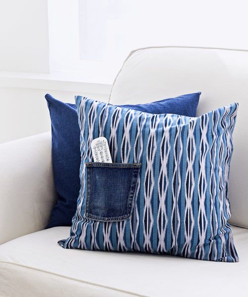 No-sew Pillow Pocket