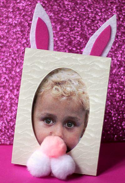 Easter Bunny Photo Craft