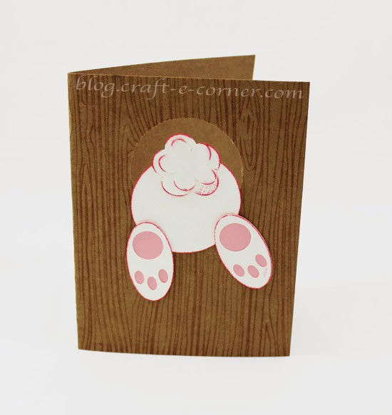 Easy Bunny Punch Card